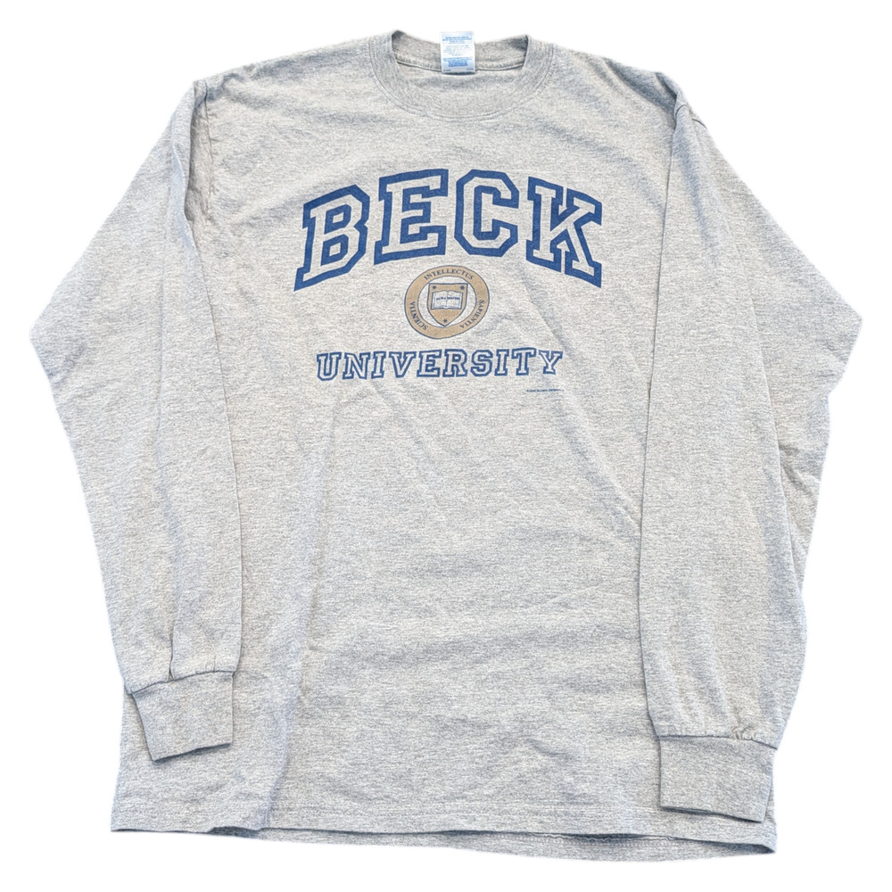 2002 Beck University Longsleeve T shirt